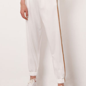 PANTALON DE JOGGING A BANDES LATERALES