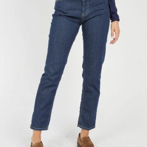 Jean droit en coton