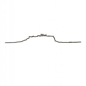 ATHENES METAL NOIR (50cm)