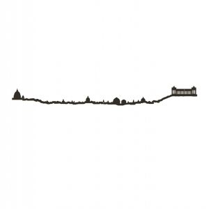 ROME METAL NOIR (50cm)