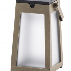 TINKA lanterne solaire alu muscade