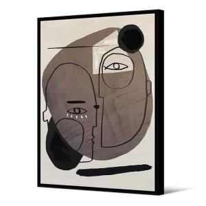 Tableau peint main Atsina