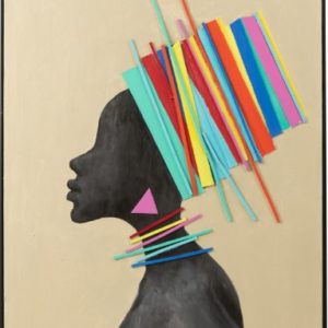 Déco murale femme africaine